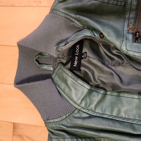 Faux-Leather Jacket - Picture 4 of 10